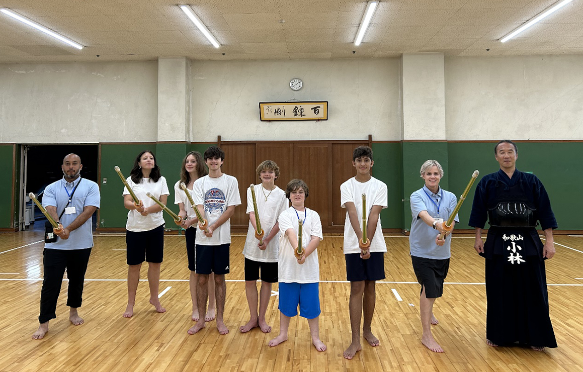 剣道を体験しました